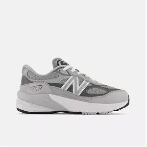 New Balance 990v6 Grade School (GC990GL6) Grey/Silver Running Shoes
