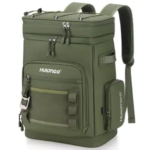 Hulongo 30L Cooler Backpack | Leak-Proof Waterproof & Thermal-Insulated | Camping, Citywalk & Golfing Essential 2025