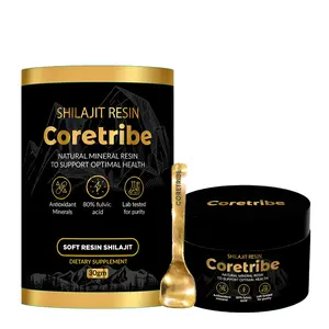 Coretribe Royal Pure Himalayan Shilajit Resin 30g - 80% Fulvic Acid & 85+ Minerals - Boost Strength & Energy - Natural Supplement for Optimal Health