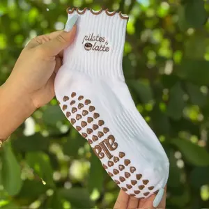 Pilates & Lattes Grip Socks