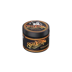 STYLEJIANG Strong Hold Pomade – Water-Soluble, Long-Lasting Shine, Fresh Scent, Ideal for Curly, Thick, & Stubborn Hair – Like Fenty Curl Cream & Frank Tufano Pomade