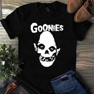 Goonies Misfits Skull Tshirt Funny Movie Shirt 80S Punk Tee Shirt Mens Womens Kids Rock Shirts T-Shirt