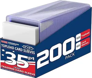 100 Top Loaders and 100 Sleeves