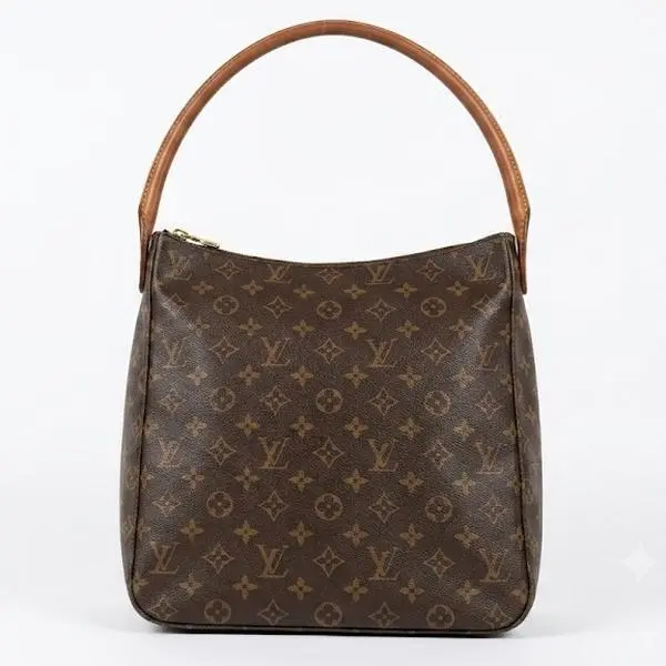 Pre-owned Louis Vuitton PVC Shoulder Bags Monogram Looping GM shoulder bag 4000042381637