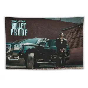 Young Music And Dolph Tapestry Aesthetic Vintage Wall Hanging Tapestries Print Home Decor Tapestry Decoration