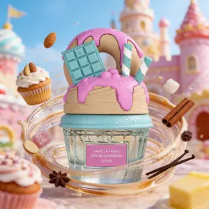 Lattafa VANILLA FREAK Women's perfume, 2.53oz/75ml