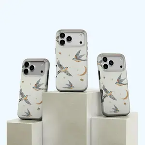 Bird Phone Case Flying Bird Wildlife Cover, Swallow Phone Case Bird Wild Life Cover, iPhone 17 16 15 14 13 12 11Pro Max, Samsung S25 S24