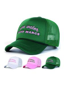 Unisex Drink Margs Baseball Cap, Adjustable Woven Fabric Sun Protection Hat, Casual Fitted Design for Spring & Fall Outdoor Activities, Snapback Trucker Hat