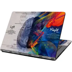 Laptop Skin Sticker Decal,14 15 15.4 15.6 Protector Cover for Toshiba Hp Samsung Dell Apple Acer Leonovo Sony Asus Notebook (Left Right Brain)