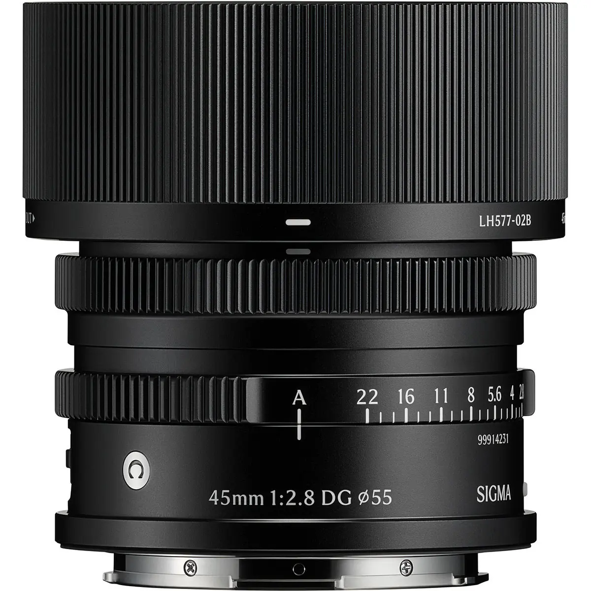 Sigma 45mm f/2.8 DG Contemporary Full Frame Metal Camera Lens for L-Mount (Black) - Aluminium Build, Aperture Ring, Beautiful Bokeh, I-Series Compatible, Lens Aberration Correction Support, Everyday Use, Bokeh Expressions