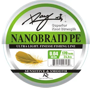 Ray Nano Braid Line, Braid Fishing Line- Feather Series fishing tackle