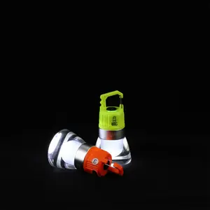 Outdoor camping RGB cool LED water bottle portable lamp