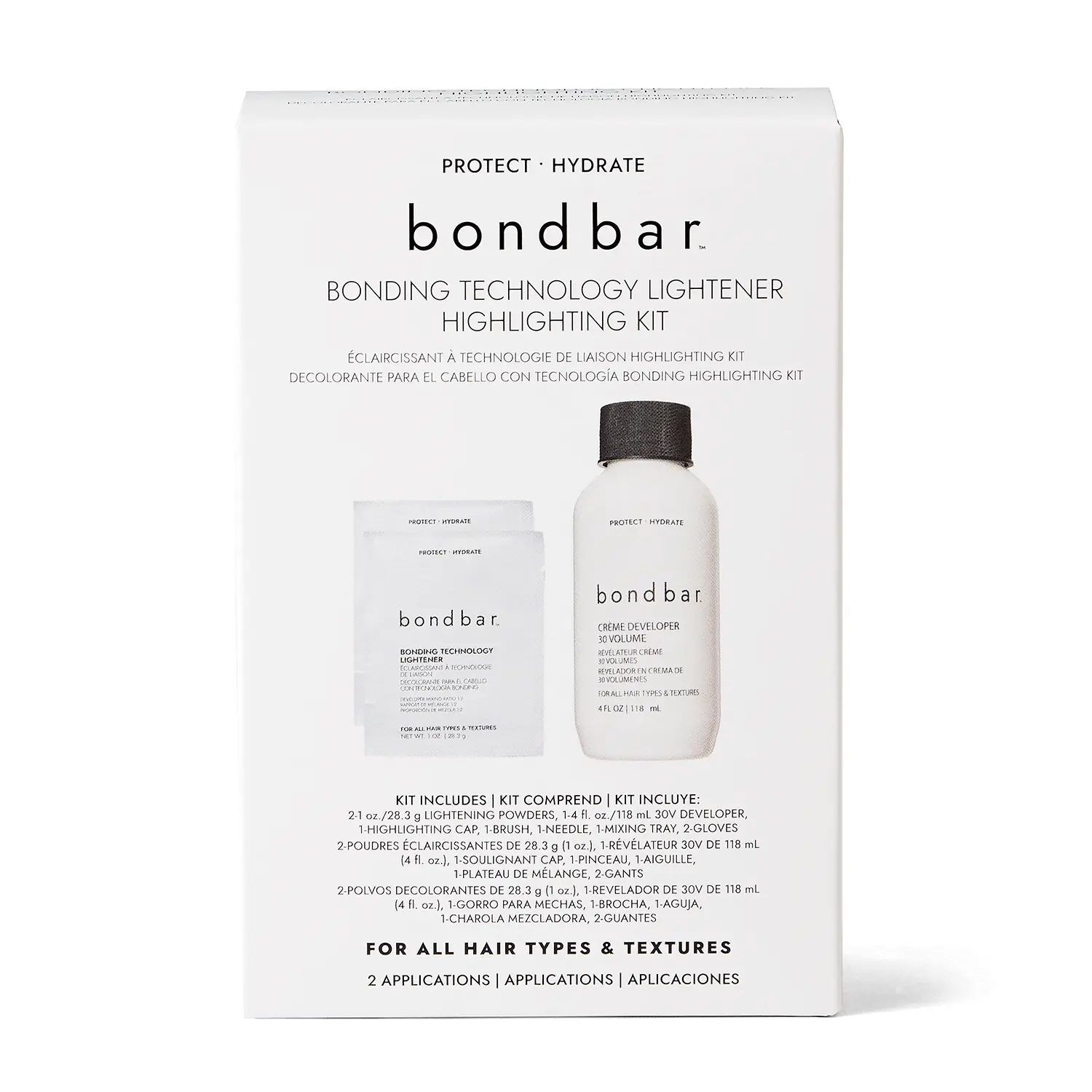Bondbar Bonding Technology Lightener Highlighting Kit
