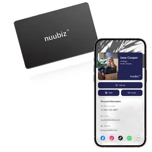 Digital Business Card - NFC Business Card with QR Code - No Apps, No Fees – Create Your Profile in Minutes & Update Anytime – Smart Tap to Share & Networking – Easy One-Tap Contact Saving