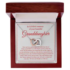 Keep Your Granddaughter’s Love Close With This Sterling Silver Necklace, A Meaningful Tribute To Celebrate Her Memory Forever - IH23