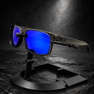 Yellow Lens Polarized Sunglasses Black Frame UV400 Outdoor Sport Glasses