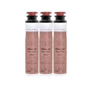 Lattafa Fakhar Woman Air Freshener – Pack of 3 x 300ml | Long-Lasting Floral Scent for Room, Home & Car | TikTok Trending | Perfumes Arabia