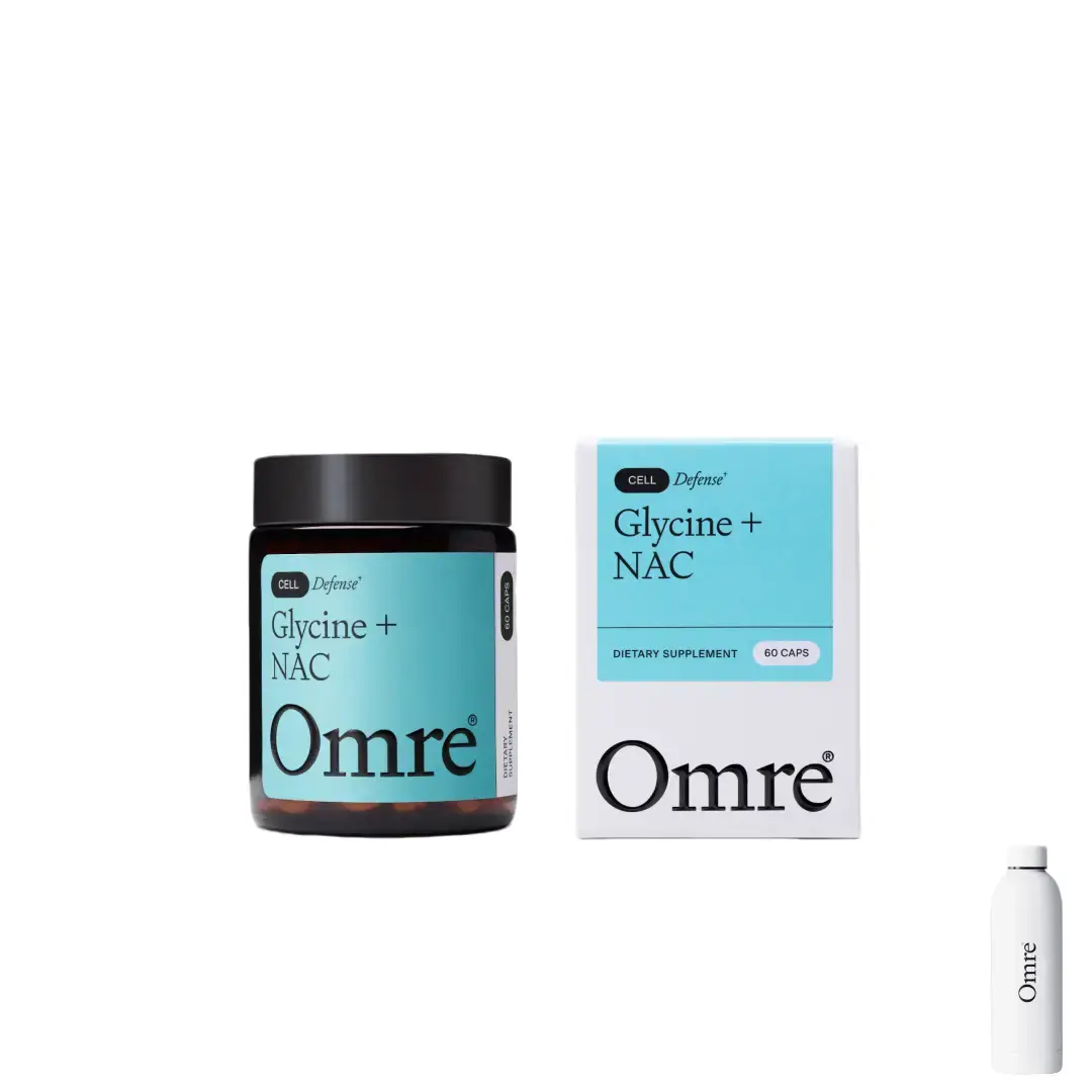 Edible Glycine + 600mg NAC Supplement Stack Capsules - Doctor-Formulated, GMP-Certified, Vegan, Gluten-Free Natural Ingredients, Antioxidant Healthcare Vitamin, Cellular Defense, Energy & Immune Support, Glutathione Boost & Glow