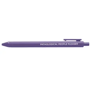 Pathological People Pleaser jotter gel pen