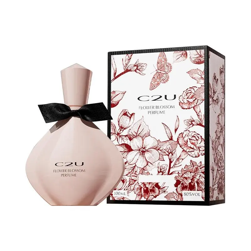 100ml（3.3oz） Women Floral Blossom, Long Lasting Eau De Toilette Spray, Fragrance for Daily Use, Perfume for Women