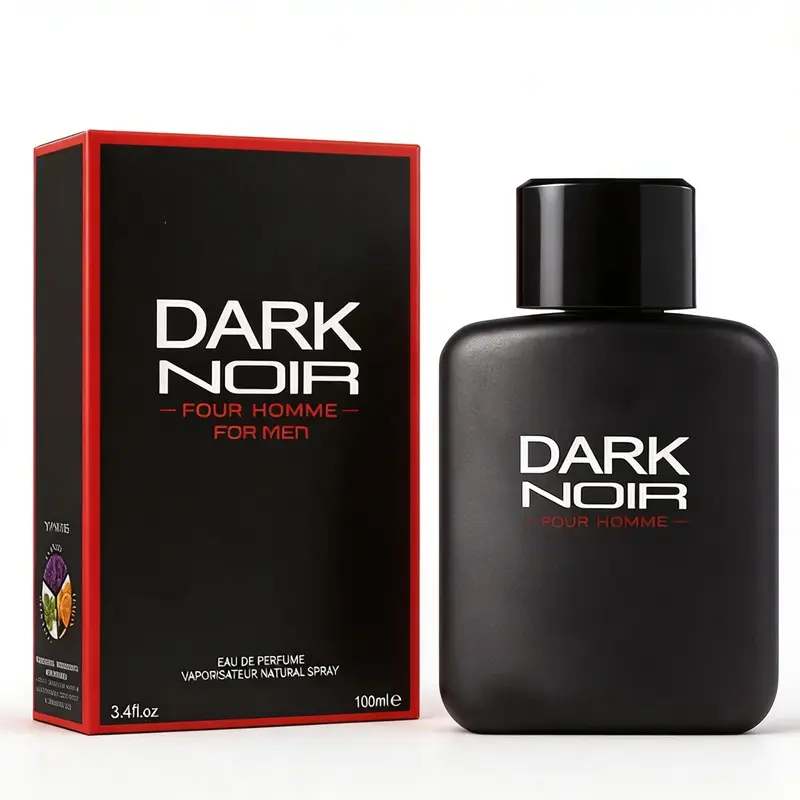 Men's 3.4 Fl Oz Eau De Toilette Spray - Long-Lasting, Smell Good All Day Perfume with Lavender, Lemon, Sweet Basil Notes, Ideal for Dating, Daily Life, Gift Giving