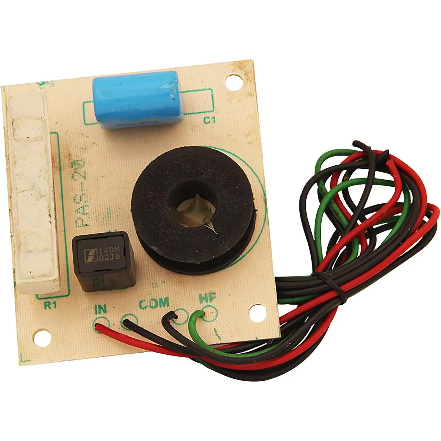 5 CORE 1-Way Passive Cross Over Network Frequency Divider - Metalised Polyester Capacitors, Compact, Easy Install, for Car Sound Systems, Frequency Split & Distortion-Free Performance - NW 05