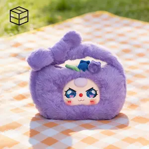 BB3-wagugu handbag series-Bunny Plush Dolls，Soft Furry Collectibles，Backpack or clothing decoration，Stuffed Animal