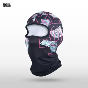 Unisex Breathable Sun Protection Face Mask, Fashion Printed Balaclava Hat, Outdoor Sports Multifunctional Neck Gaiter Headwear, Running Hiking Fishing Skiing Cycling, Breathable Face Cover