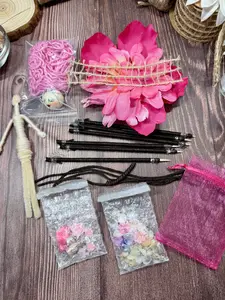 PinkTide Queen Limited Edition Mermaid Sewing Craft Kit - "Just Add Glue" Textile Sewing Supply