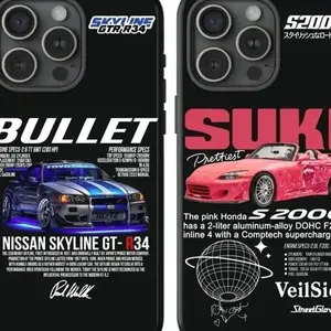 Bullet Suki Phone Case, Couple Phone Case Compatible with iPhone 17, 16, 15, 14, 13, 12, 11, X & Galaxy