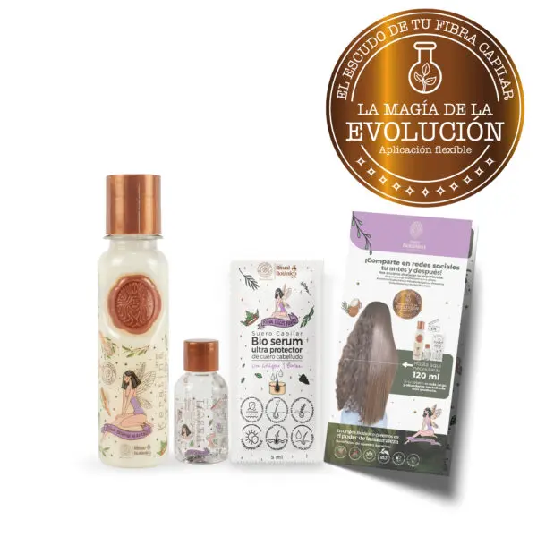 Ritual Botanico 100% Organic Keratin Treatment – 120ml / 4.05oz | Formaldehyde-Free | Infused with 12 Precious Natural Oils | Pure Botanical Blend for Luxurious Haircare NUEVA FÓRMULA Nourishing Hair Anti Frizz Serum