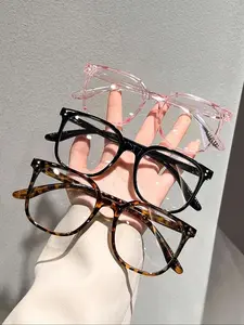 3-Pack Minimalist Square Frame Glasses | Unisex & Versatile for Work & Daily Use | Elevate your style in 2025.