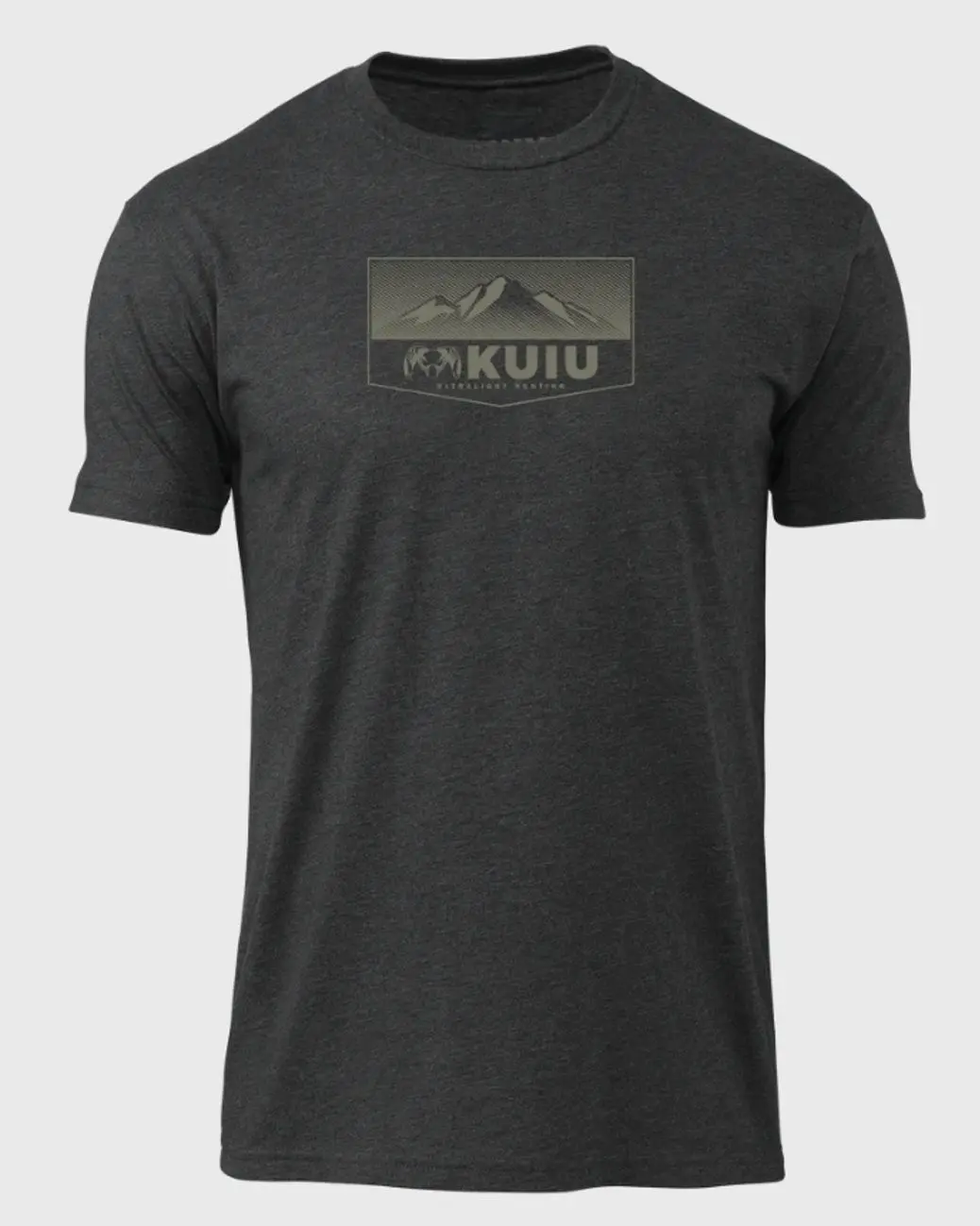 Kuiu Ultralight Mountain Logo T-Shirt, Premium Hunting Apparel, Lightweight Breathable Fabric, Comfortable Outdoor Clothing, Durable Graphic Tee For Men 1EMCG