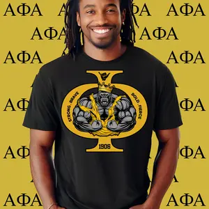 Alpha Phi Alpha T-shirt. Alpha Phi Alpha 1906 Apparel. Alphas, Ice Cold Brothas, The Oldest & The Coldest, Men of Distinction. Alpha Phi Alpha Shirt. Alpha Phi Alpha.