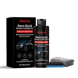 Nano Ceramic Coating Set Car Surface Protection Polishing Renewal Brightening Daily Maintenance, Car Care Essentials