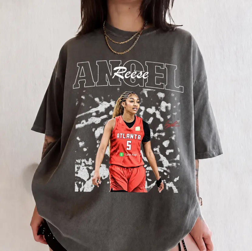 Angel Reese Atlanta Vintage Comfort Colors Shirt