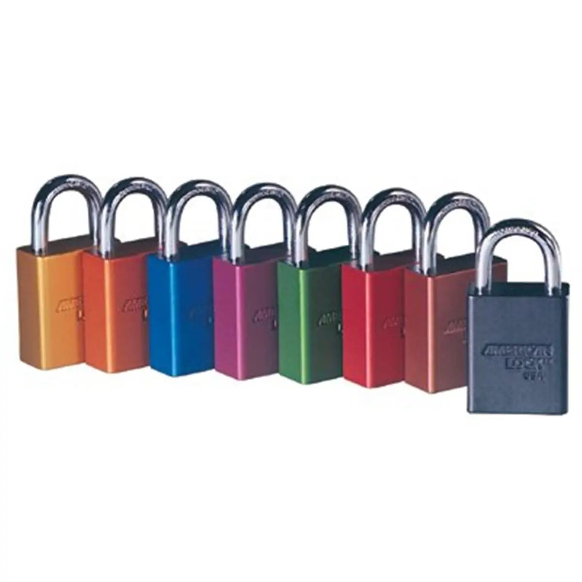 212 MAIN American Lock 045-A1105YLW Gold Color-Coded Lock-Out Device - Aluminum Body Material, Highly Secure for Automotive & Motorcycle Security Accessories