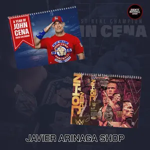 John Cena 2026 Calendar, The Farewell Tour Calendar, WWE Merch, Gift For WWE Fans