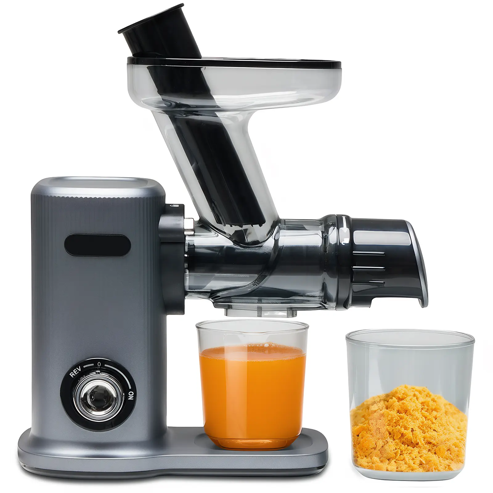 7-Stage Slow Masticating Juicer, 150-300W 120V Quiet 65dB Cold Press Juicer, Max Juice Yield & Min Oxidation for Fruits & Vegetables, Ideal for Home Kitchen & Healthy Lifestyle