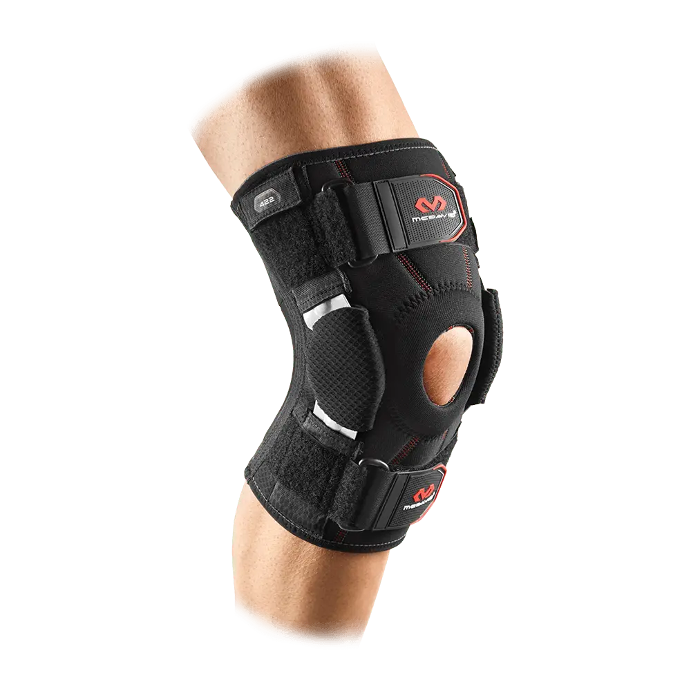 McDavid Knee Brace with Dual Disk Hinges - Moderate medial and lateral support for improving stability; aids in recovery