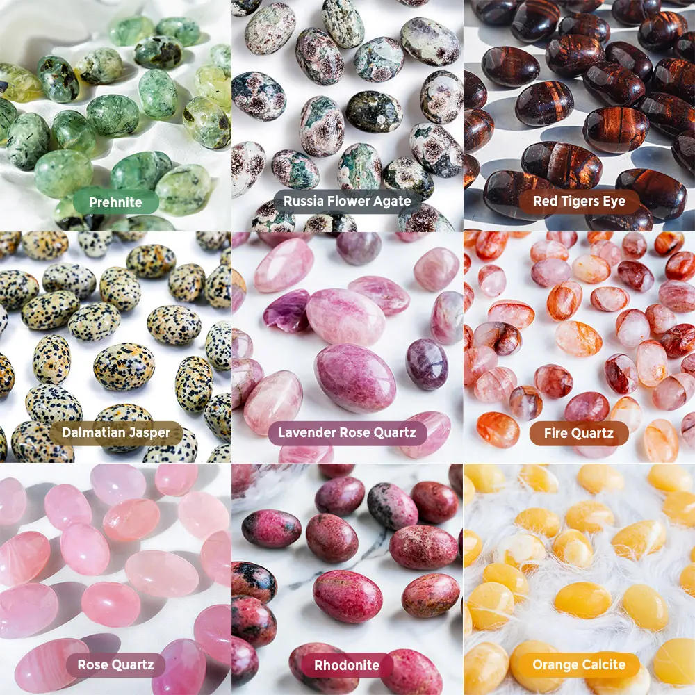 Natural Crystal Tumbled Stone