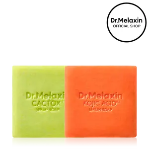 [Dr.Melaxin Official] Kojic Acid & Cactox Serum Soap Cleansing Duo with Tone Care & Hydration Boost
