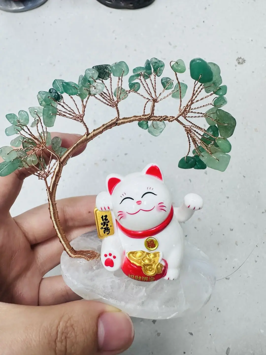 Eliza(5809)gc.crystal chips fortune cat Eliza(5809)gc.crystal chips fortune cat