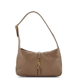Pre-owned Yves Saint Laurent Leather Shoulder Bags Saint Laurent Le 5 a 7 Hobo Small by Rebag