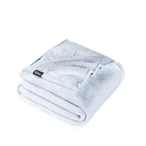 Bare Home Fleece Microplush Blanket - Lightweight, Soft