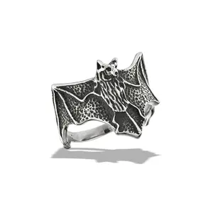 Flying Bat Ring - Stainless Steel