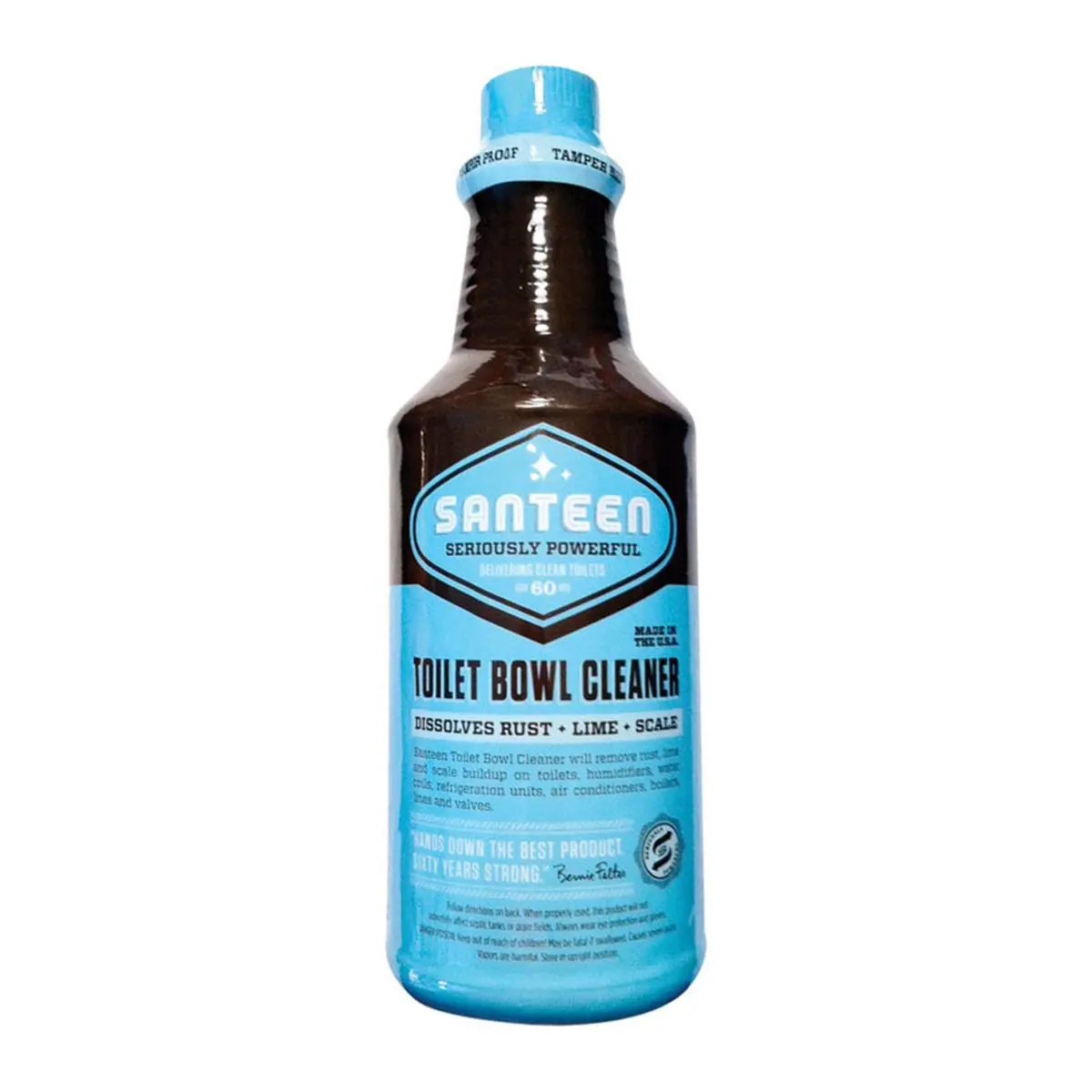 212 MAIN Santeen Cleaner Plus Delimer - 1 qt, Pack of 6 Household Toilet Bowl Cleaners with Hydrochloric Acid for Rust Removal