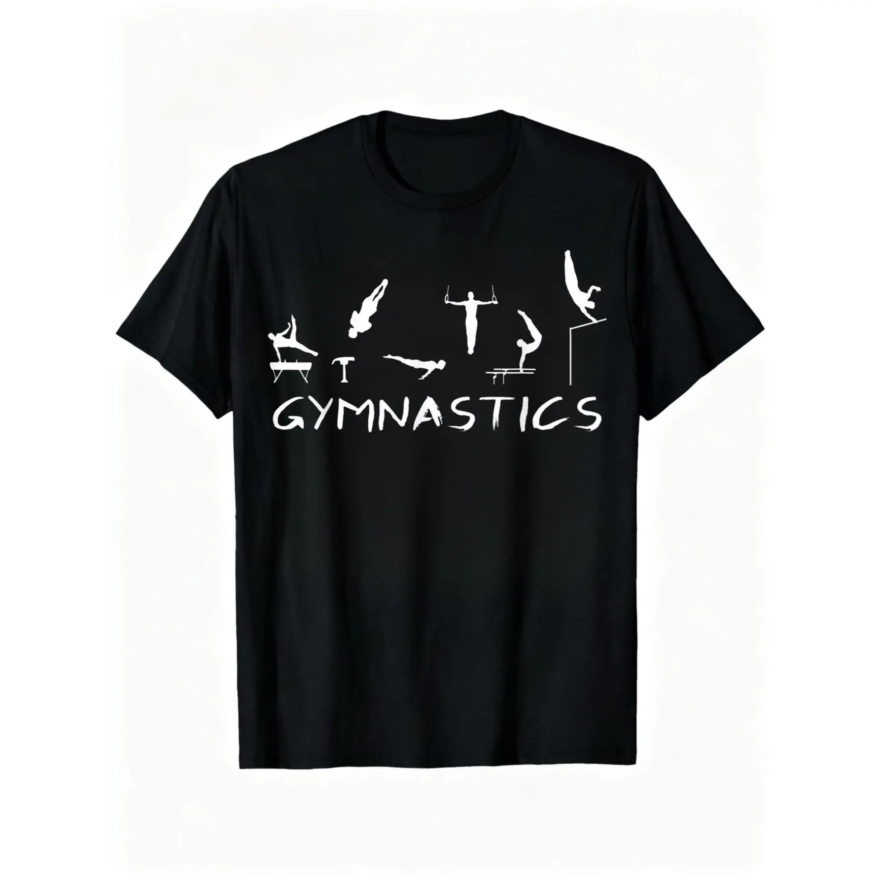 100% Cotton Gymnastics & more Men's & Boys Gymnastics - gymnast T-Shirt