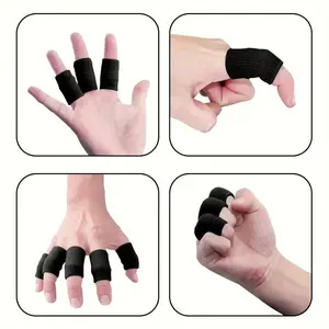 10pcs High Elastic Breathable Finger Guards, Soft Comfortable, Ideal for Basketball, Volleyball, Table Tennis, Fitness Training, Outdoor Sports