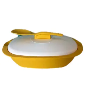Tupperware  Rice Server w/Spoon Yellow